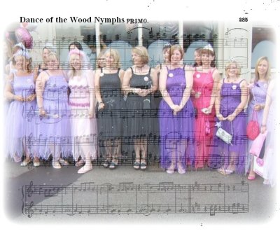 Dance of the woodnymphs