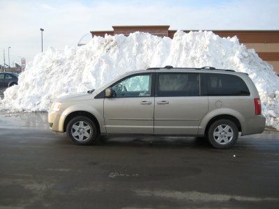 WOW what a snow mountain