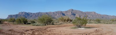 Superstition Mountain panorama