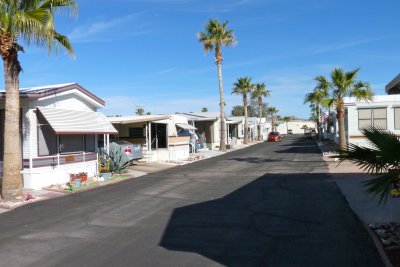 Some of the area around our unit