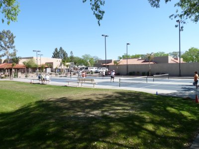 Tennis courts