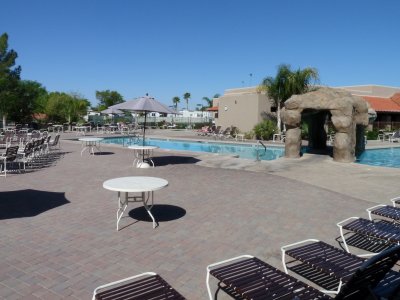 Pool area