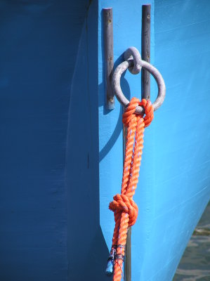 Blue boat
