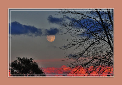 Sunset Moon