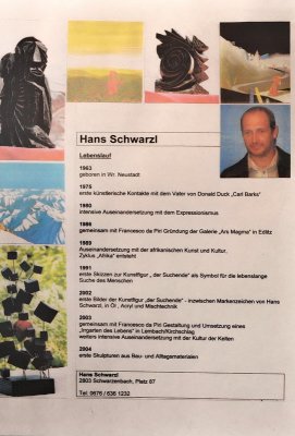 Lebenslauf von Hans Schwarzl