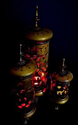 Brass Candle Holders..
