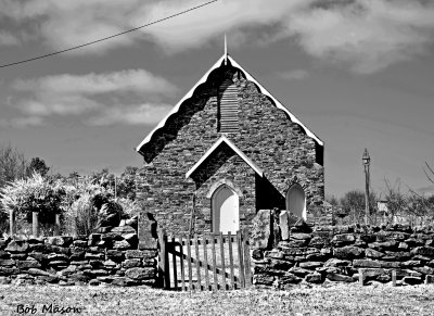 ..An old non denominational Church. at Hill End...