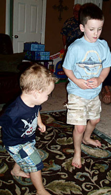 The entertainment - dancing!