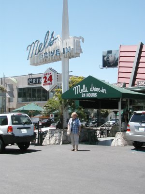 Mel's Diner - we had lunch here
