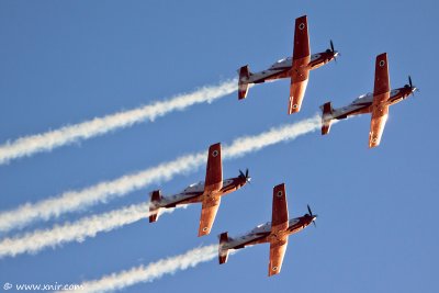 Israel Air Force Flight Academy course #162 graduation and Air Show