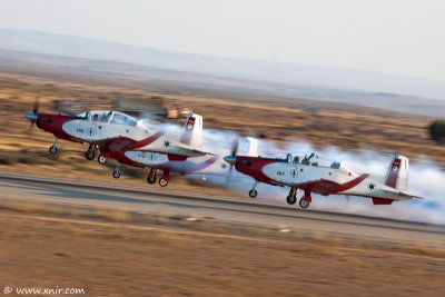 Israel Air Force Flight Academy course #162 graduation and Air Show