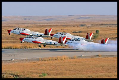 Israel Air Force Fouga CM-170 Magister Tzukit