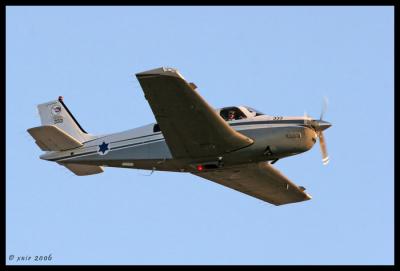 Israel Air Force Bonanza A-36 HUFIT