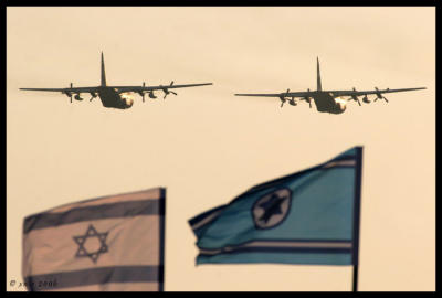 Israel Air Force C-130 hercules KARNAF
