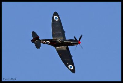 Israel Air Force Supermarine Spitfire Mk.IX Black spit