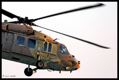 Israel Air Force UH-60 Blackhawk  YANSHUF