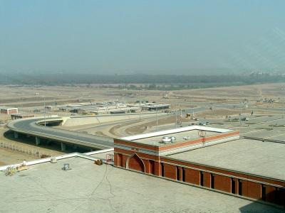 Looking towards the parking Lot from the Control Tower- 406.jpg