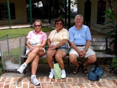 resting in the park