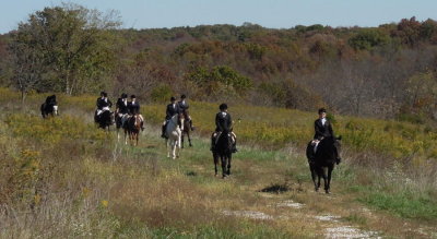 Opening Hunt an Blessing of the Hounds at Valley Green Farm October 15th