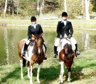 Hunting at Cedar Valley Farm Oct. 23rd