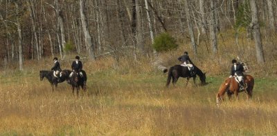 Hunting at Cedar Valley Farm Nov. 5th