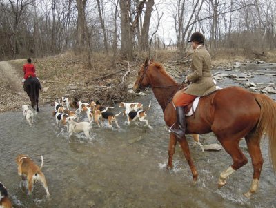 Hunting from Valley Green Wednesday February 22nd