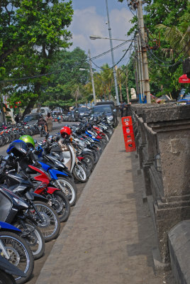 Bikes at Blue Ocean Beach