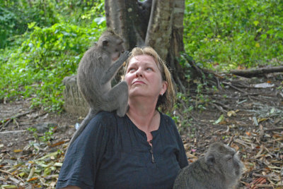 Sals close encounter3 - Sacred Monkey Forest Ubud