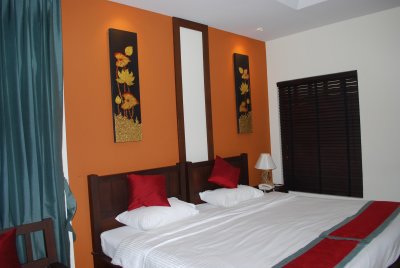 Our room at Baan Chaweng Beach Resort & Spa Samui.
