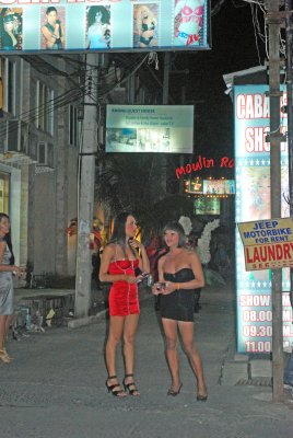 Ladyboys, or Katoeys?  Only the farang who 'go there' will know.