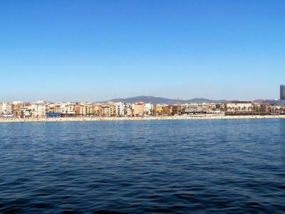 Barcelona from the Ocean,, pt 2