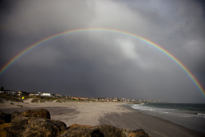 Stormy day today