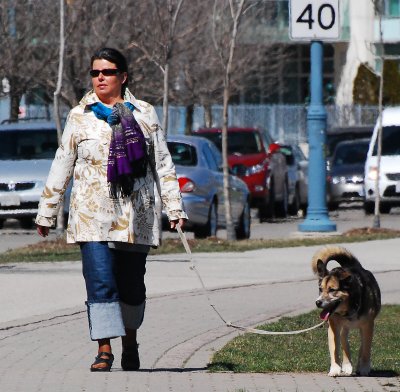 Another Lady with a Dog