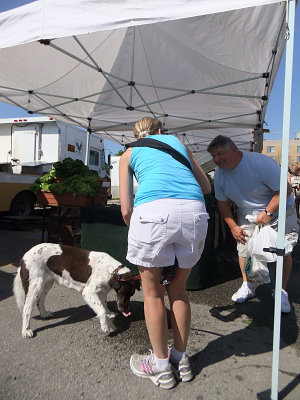 At the Farmer's Market 5