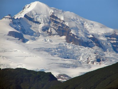 Snowy Mountain closeup