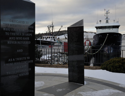 Fishermen's Memorial and Tribute - Lunenburg, Nova Scotia