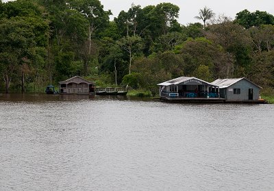 A local bar on the Rio Negro near Manaus, Brazil