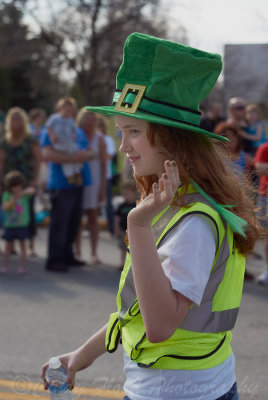 Irish Lass from the St. Paddy's Day Parade