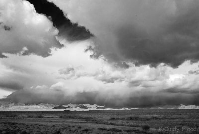 Storm racing across the Plains