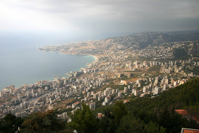 Jounieh from above