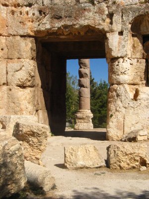Glimpse of Baalbeck