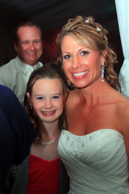 WITH HER NEW DAUGHTER