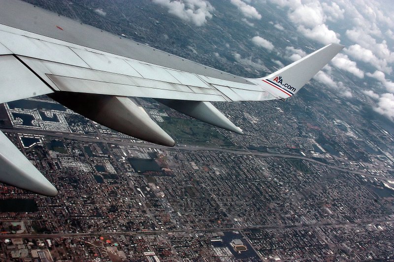 FLYING INTO ORLANDO