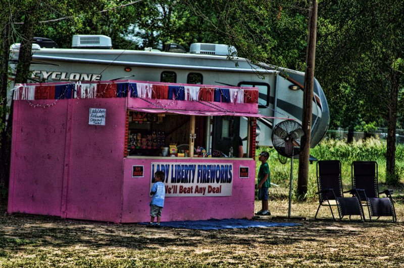 FIREWORKS STAND