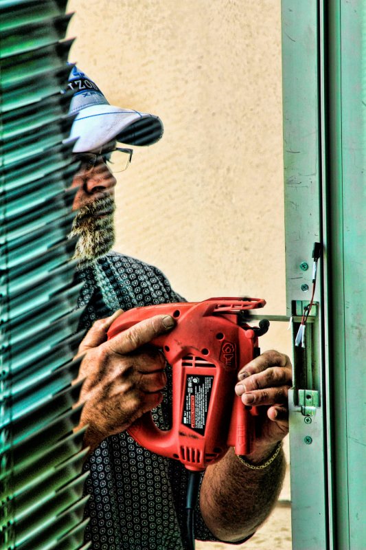 FIXING THE DOOR