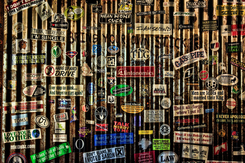 LINES - WITH A LOTTA STICKERS