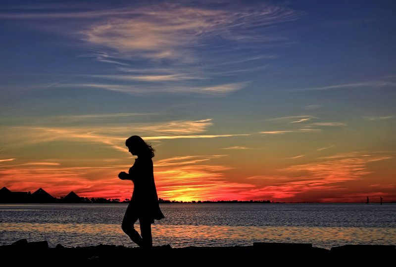CLAUDIA AND THE SUNSET