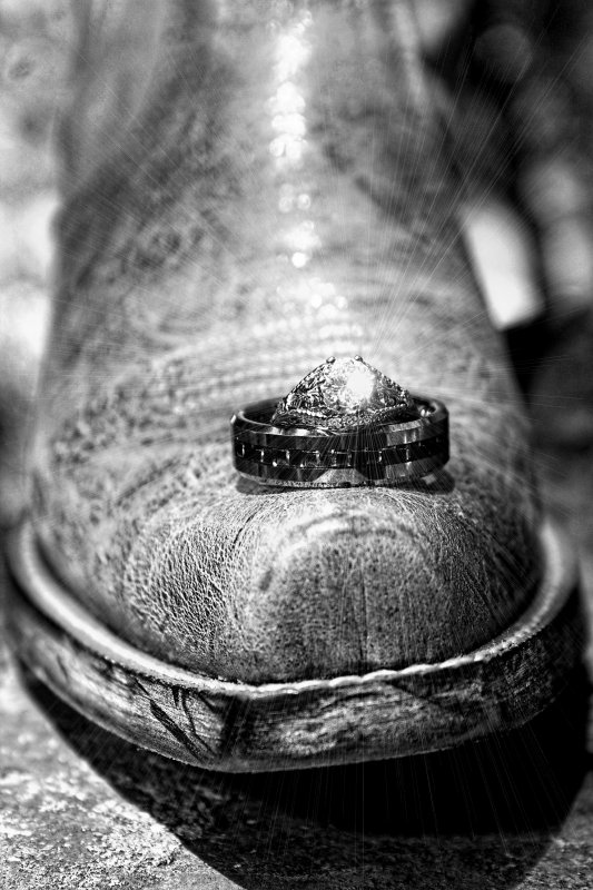 HIS RING, HER RING AND LIGHT