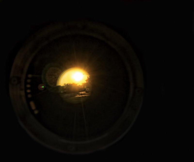 SHOT THROUGH