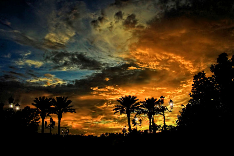 AS THE SUN SETS